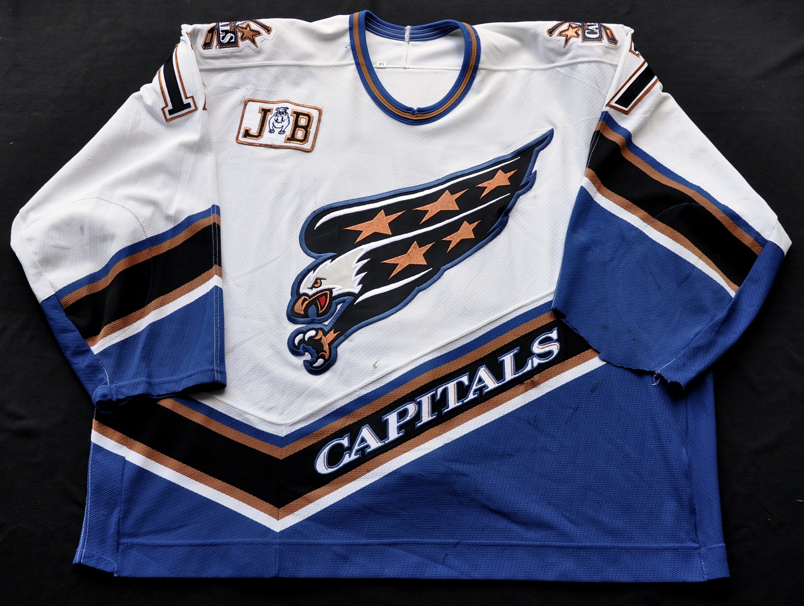 CRAIG BERUBE  Washington Capitals 1998 Home CCM Vintage NHL Hockey Jersey
